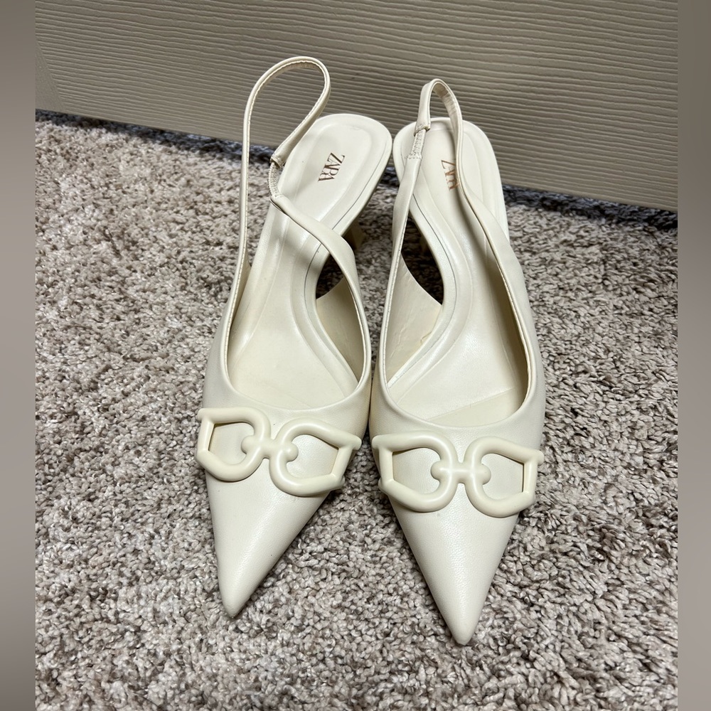 Zara slingback heels